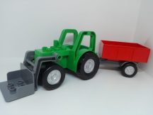 Lego Duplo Tractor cu remorca din setul 4687