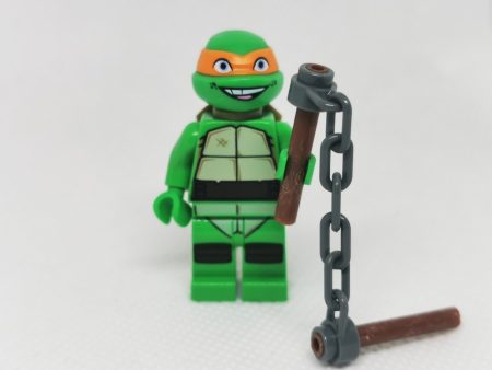 Lego Minifigura - Michelangelo Tini Nindzsa Teknőc 79100 (tnt012)