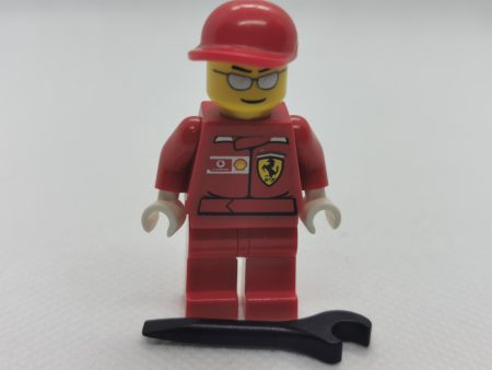 Lego racers Figurina - F1 Ferrari Inginer (rac030bs)