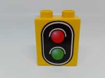 Lego Duplo Cub cu imagine - lampa indicatoare (portocaliu)