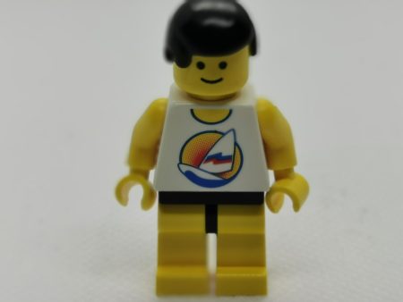 Lego Town Figurina - Surfer (par058)