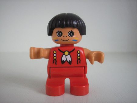 Lego Duplo om -  copil indian