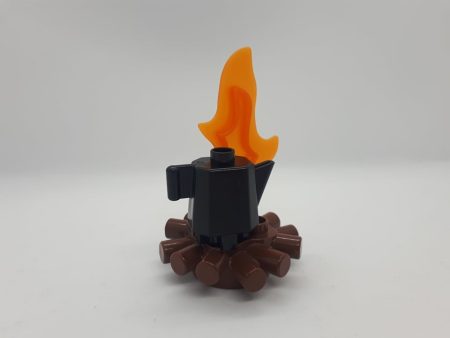 Lego Duplo Gramada de lemne + foc cu cana