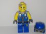 Lego Power Miners figurina - Inginer (zgariat, uzat) (pm014) 