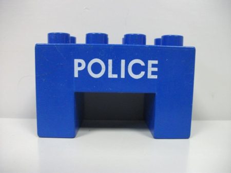 Lego Duplo Cub cu imagini - Police (zgariat)