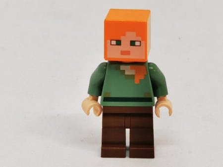 Lego Minecraft figurina - Alex (min017)