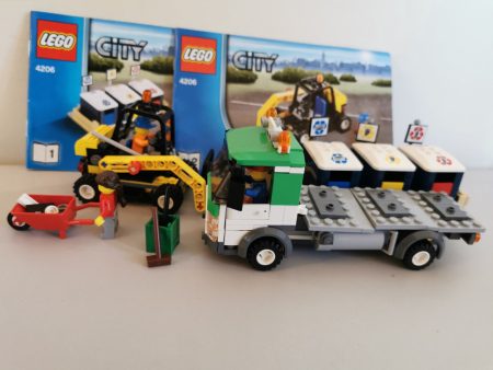 Lego City - Vehicul strangere resturi 4206 (cu catalog)