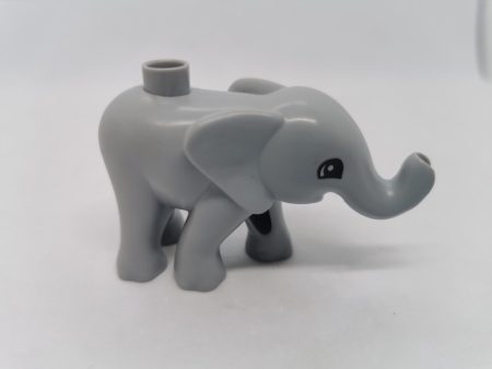 Lego Duplo Elefant (gri deschis)