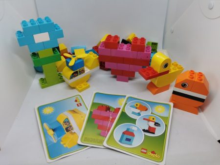 Lego Duplo - Primele mele cuburi 10848 (cu carte de placa)