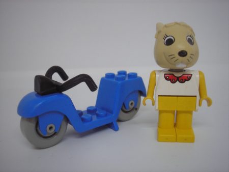 Lego Fabuland Motocicleta + figurina 