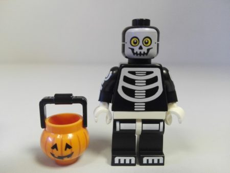 Lego figurina - Skeleton Guy, Schelet 71010 ( col14-11)