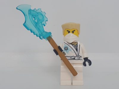  LEGO Ninjago Mini Figure Zane (Techno Robe) - Rebooted