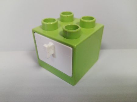 Lego Duplo Comoda verde mat