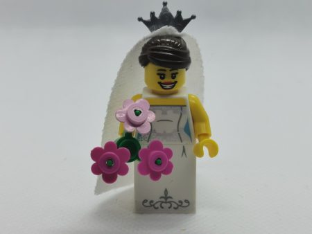 Lego Minifigurina - Mireasa (col100)