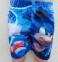 Pantaloni scurti copii 3D Sonic marimea 120