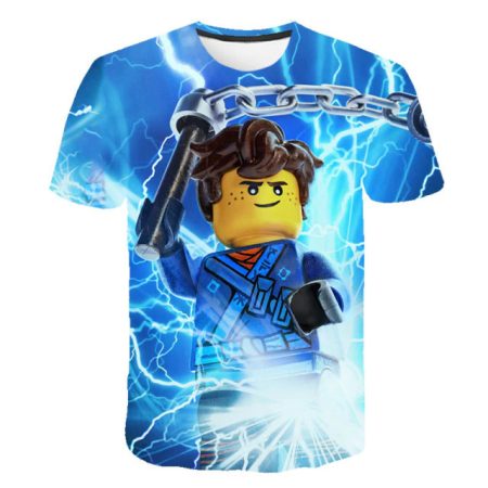 Tricou copii 3D Ninjago marimea 120