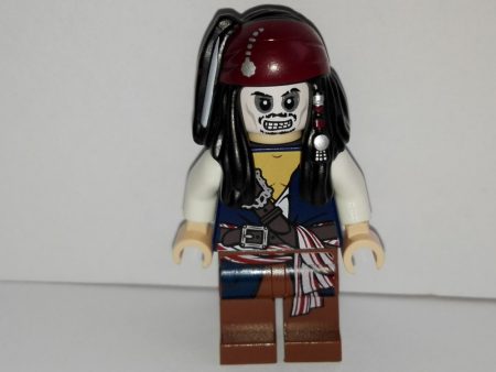 Lego Pirates of the Caribbean figurina - Captain Jack Sparrow (poc012)