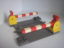 Lego Duplo Trecere (gri) + 2 bariere