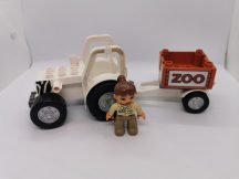 Lego Duplo Tractor zoo cu figurina