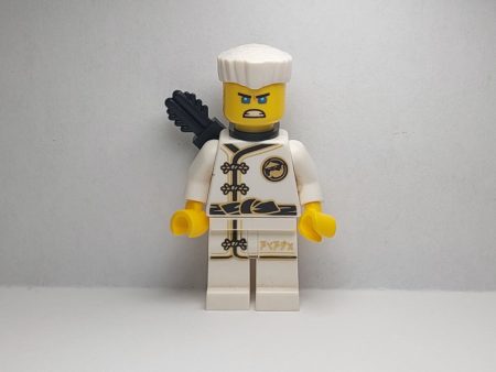 Lego Ninjago figurina -  	Zane - White Wu-Cru Training Gi (njo423)