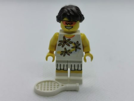 Lego Minifigurina - Jucator de tenis (femeie) (col269)