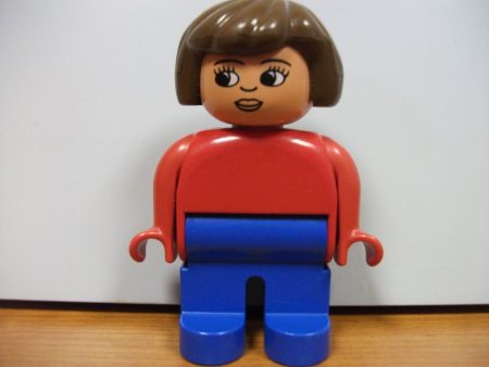 Lego Duplo om -  fata