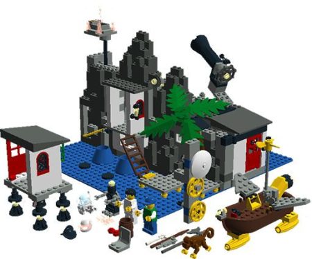 Lego System - Magic Mountain Time Lab 6494