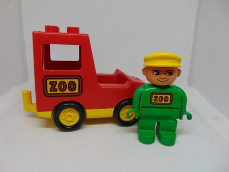 Lego Duplo Masina zoo cu figurina