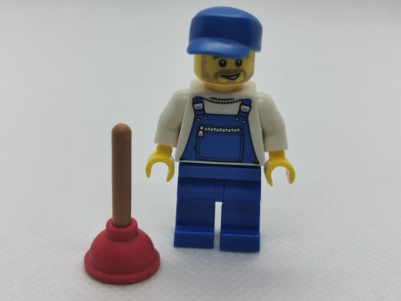 Lego Minifigurina - Instalator apa (col144)