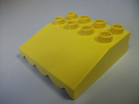 Lego Duplo Acoperis galben lamai (mic)