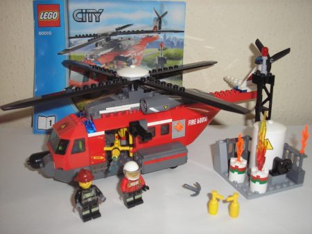 Lego City - Elicopter pompieri 60010