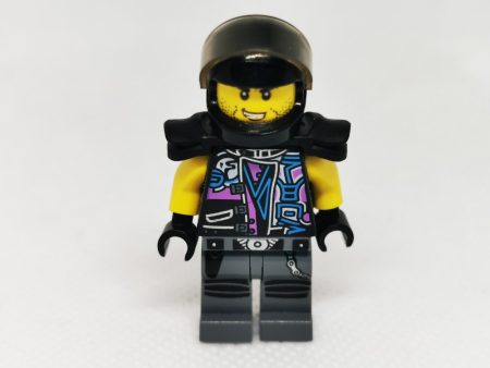 Lego Ninjago Figura - 	Skip Vicious (njo395)