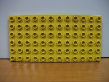 Lego Duplo Bord de baza 6*12 (galben mustar)