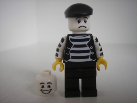 Lego Minifigurina - Mime Pantomim Artist 8684 (col02-09)