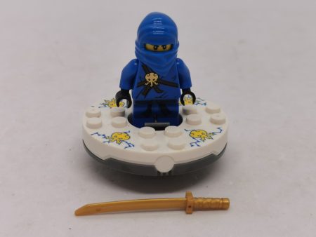 Lego Ninjago figurina - Jay (njo004) Cu spinner din setul 2257