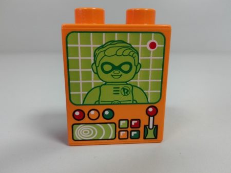 Lego Duplo Cub cu imagine - monitor