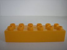 Lego Duplo Cub 2*6 portocaliu mediu