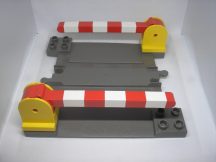 Lego Duplo Trecere (gri maro) + 2 bariere