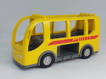 Lego Duplo - Autobuz din setul 5636 (2 usi laterale si 1 din spate lipsesc)