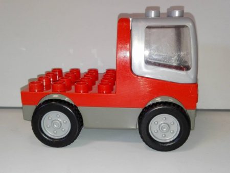 Lego Duplo Camion rosu gri