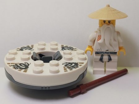 Lego Ninjago figurina -   Wu Sensei (njo002)