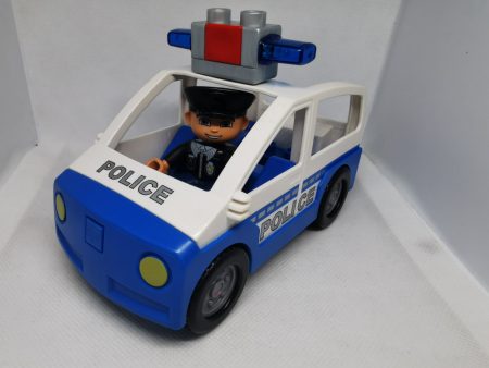 Lego Duplo Masina de politie cu sirena