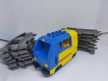   Lego Duplo locomotiva, lego duplo tren SERICE-AT = 12 buc sine curba gri (produs testat si reparat de catre service-ul nostru)