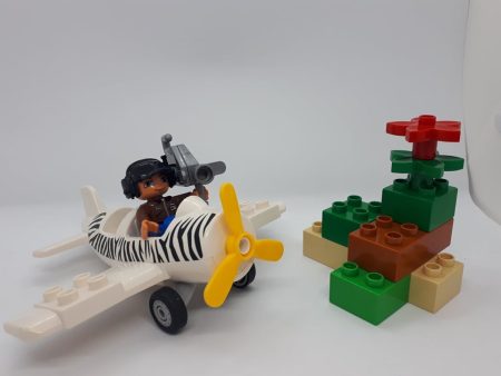 Lego Duplo Avion zoo cu figurina