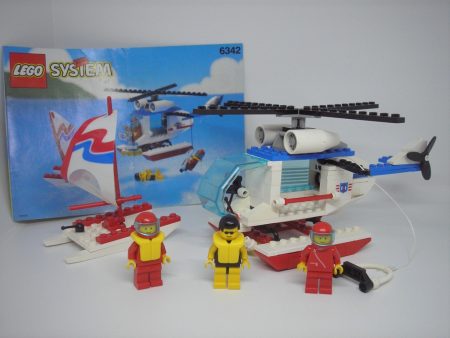 Lego System - Beach Rescue Chopper, Elicopter salvare 6342