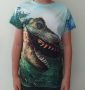 Tricou copii 3D Dinozaur marimea 120