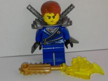   Lego Ninjago figurina - Jay - Flat Silver Shoulder Armor (njo103) RARITATE