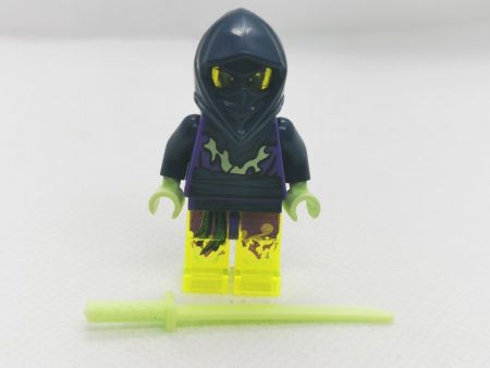 Lego figura Ninjago - Ghost Ninja Attila 707335 (njo146) (feje kopott)