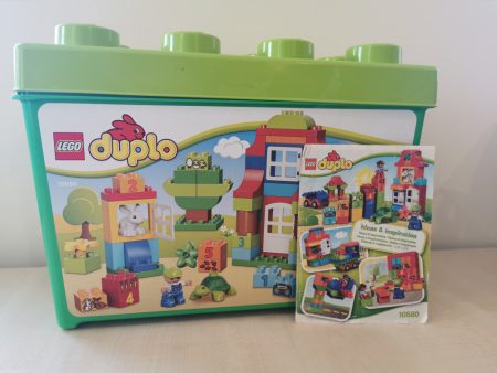 Lego Duplo - Cutie de jucarii Deluxe 10580 (cutie + catalog)