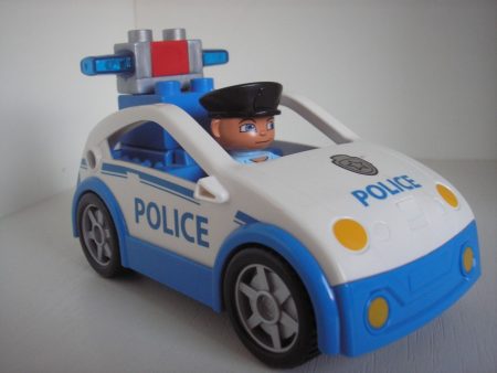 Lego Duplo Masina de politie cu sirena